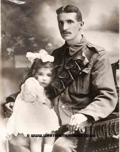 John Hallmark and eldest daughter May.